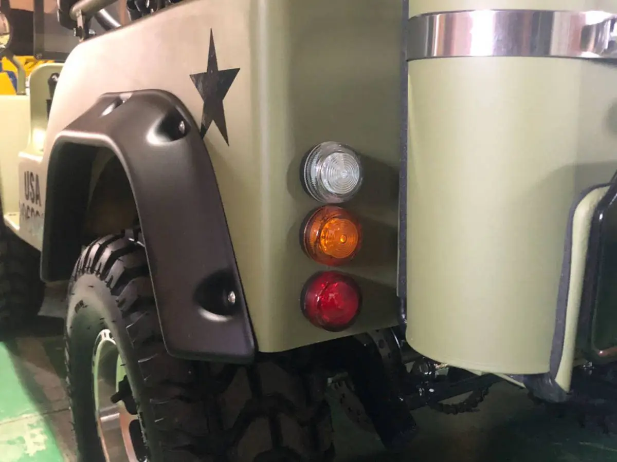 ミニジープ リアオーバーフェンダー オリジナル
